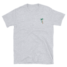 Palm Tree Embroidered Short-Sleeve Unisex T-Shirt