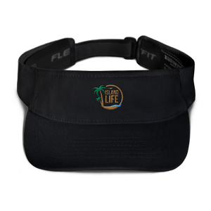 Island Life Logo Flexfit Visor