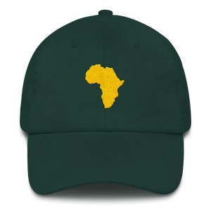 Africa Gold Twill Dad Hat