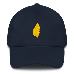 St. Lucia Gold Dad Hat